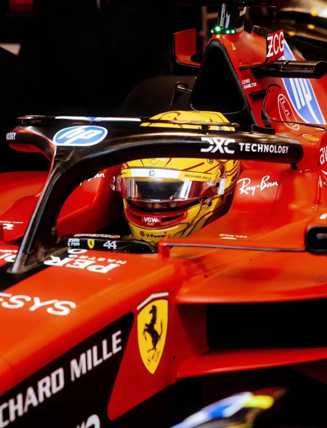 法拉利完胜索伯车队，汉密尔顿扛起全队